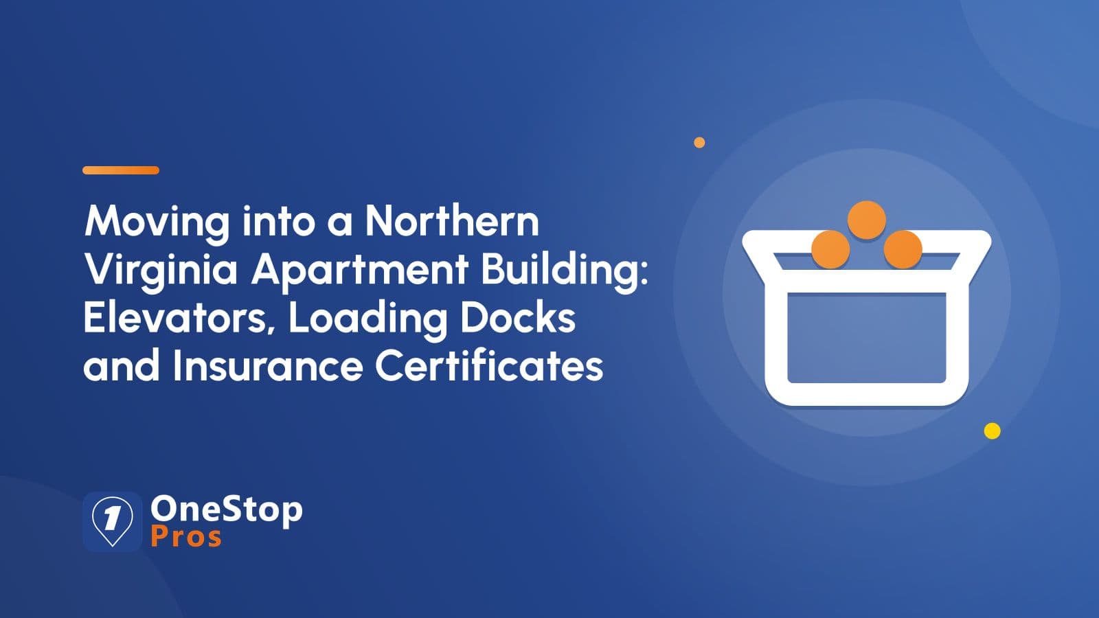 Moving into a Northern Virginia Apartment Building: Elevators, Loading Docks and Insurance Certificates