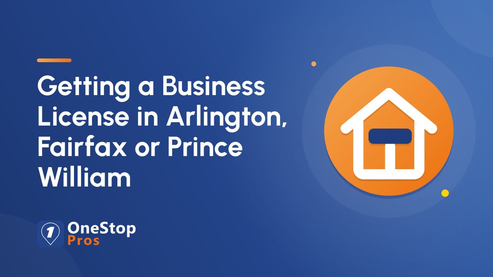 Getting a Business License in Arlington, Fairfax or Prince William